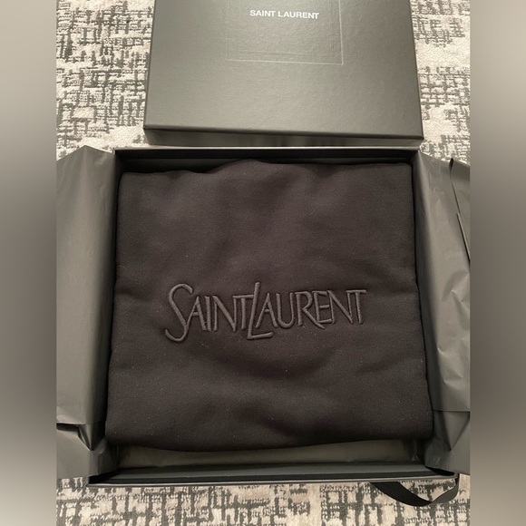 Saint Laurent Totebag in Fleece - Picture 5 of 7